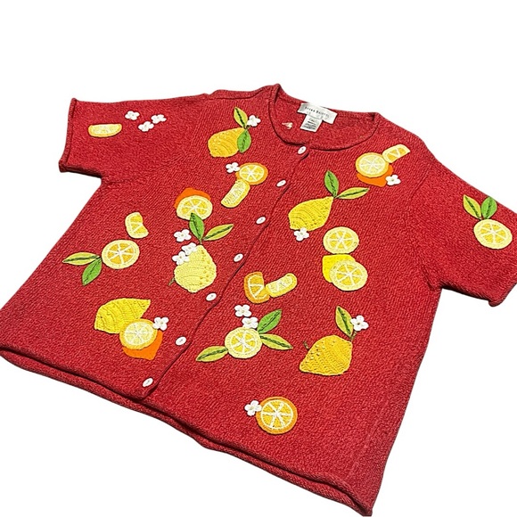 Embroidered Cardigan 🍋 - Picture 6 of 15